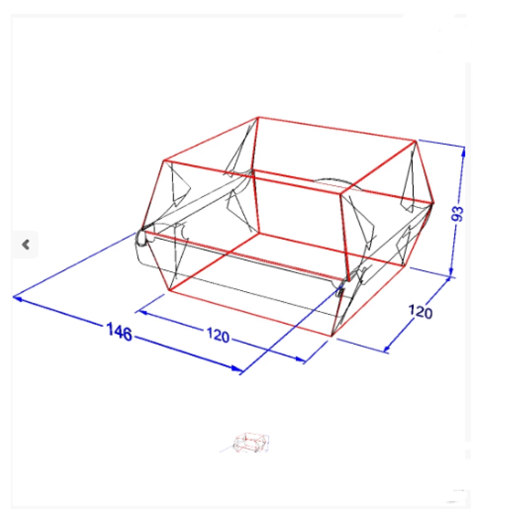 Упаковка для бургерів  максі Світла клеєна (75шт/уп)