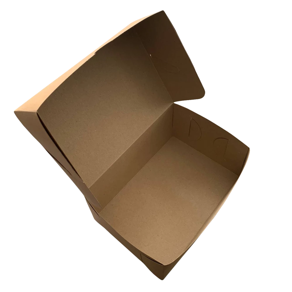 Коробка картона 180х120х80 мм коричнева KPM200