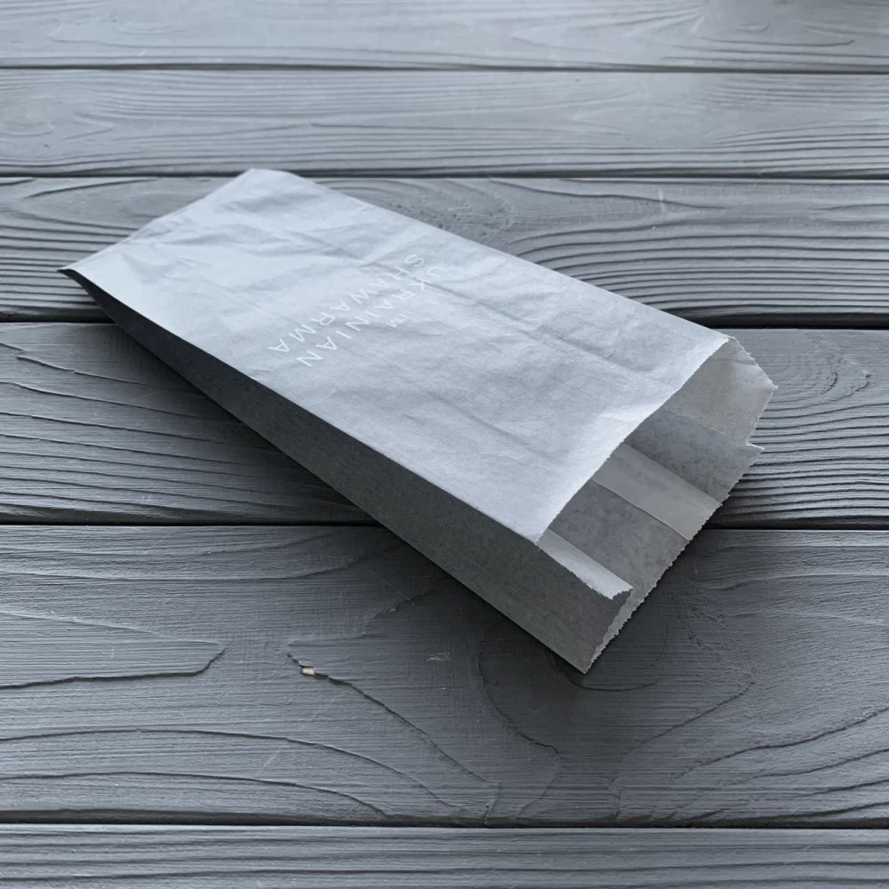 Упаковка для Шаурми 230х90х50 мм 3400Ф (середня жиростійкість)