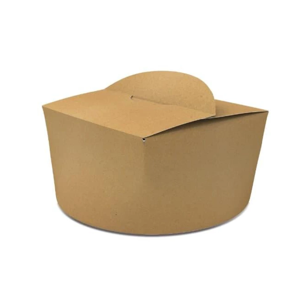 Коробка для локшини і салатів 1,2 л. Крафт (50шт/уп)