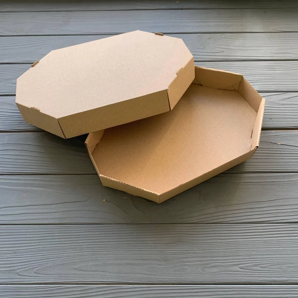 Картонна упаковка для чебуреків (хачапурі) 295х191мм (100шт) PL295*191