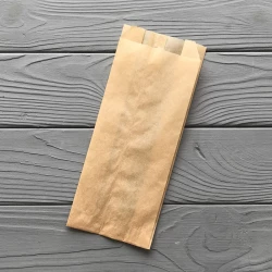 Пакет саше коричневый 230х90х50мм 168Ф жиростойкий