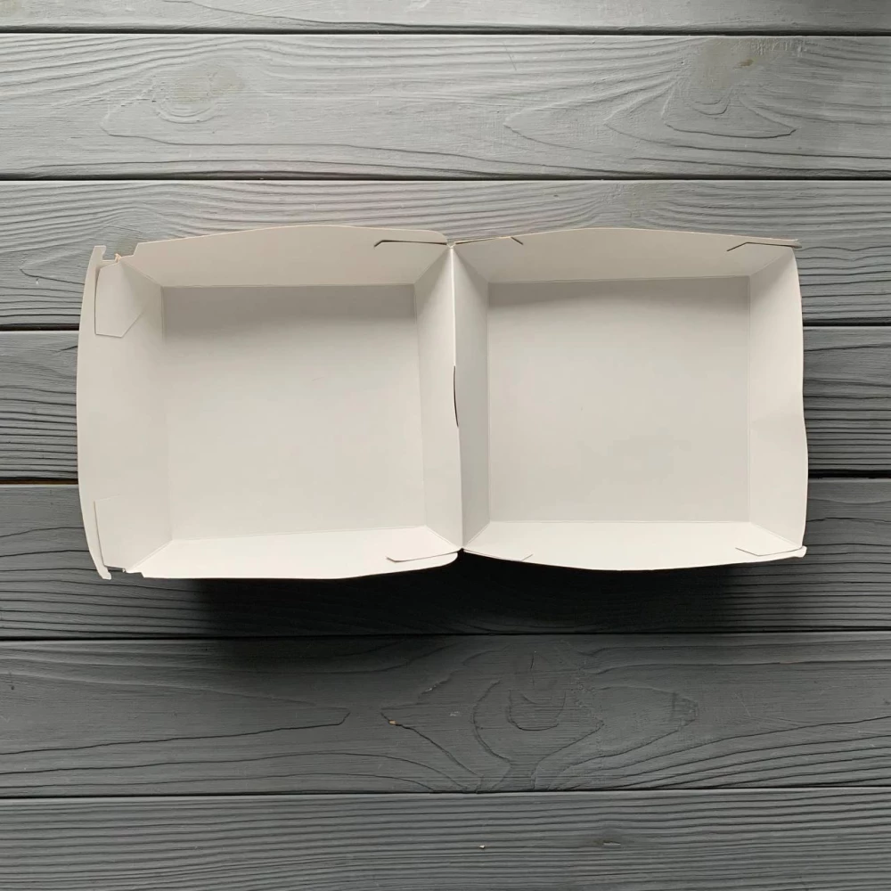 PL-Burger K-3 Упаковка для бургера крафт Велика 130*130*80 (50шт/уп)