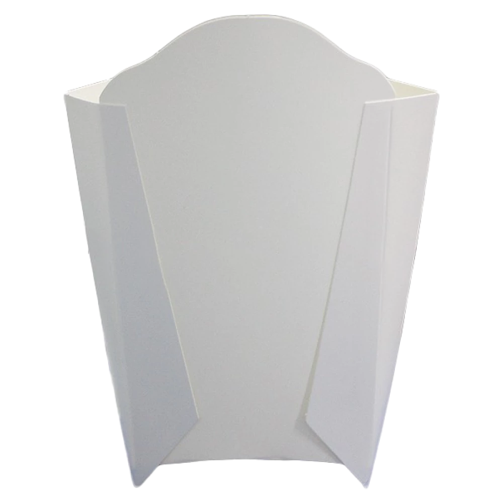 PLFW2 Упаковка для картоплі фрі картона біла MIDI (50/2000)