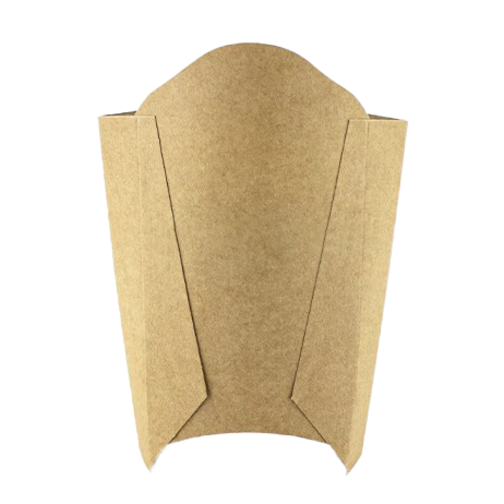 PLFK1 Упаковка для картоплі фрі картона крафт MINI (50/2000)