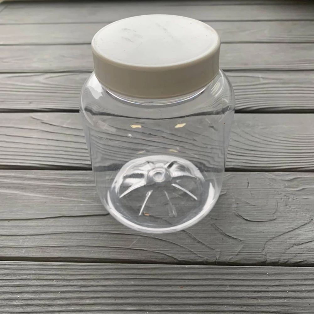 Банка ПЕТ 500 мл 63мм з кришкою (кругла) 100шт