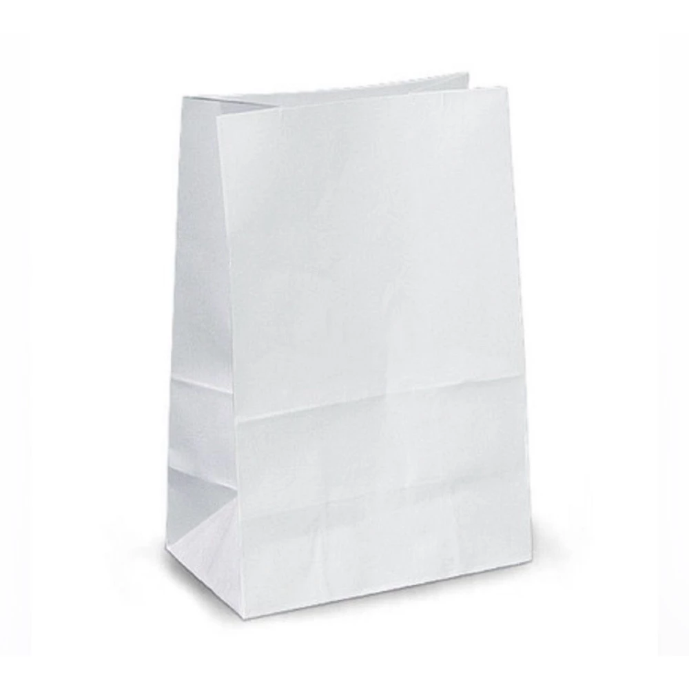 Пакет з дном білий 202Ф 175х110х280 мм (200шт)