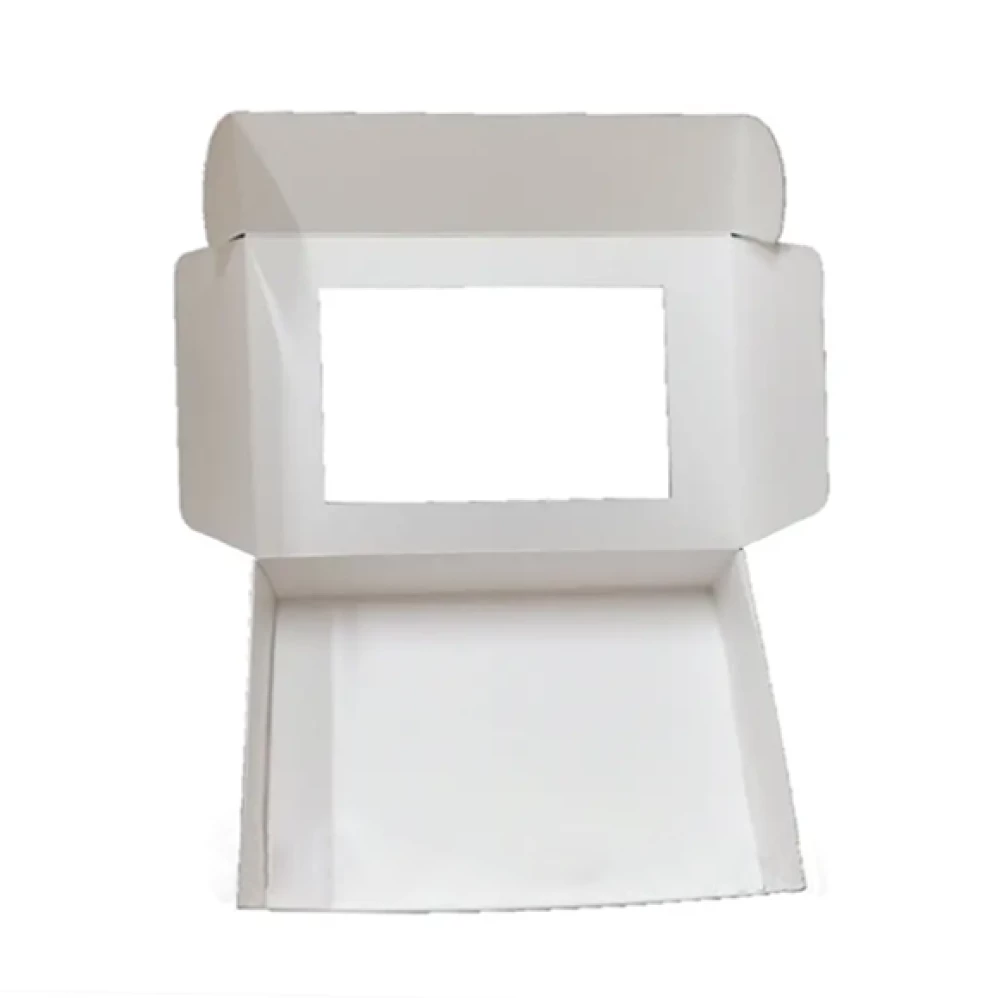 Коробка під еклери 265х180х65 мм біла