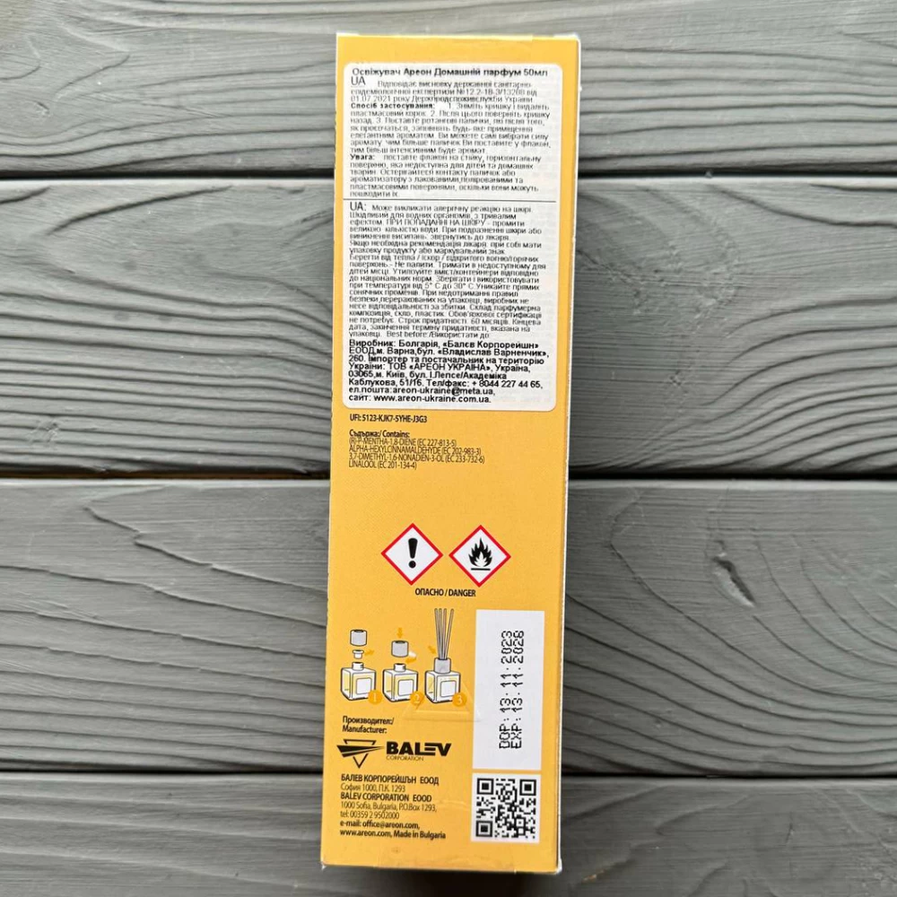 Аромадифузор Areon “Сонячний“ 150мл