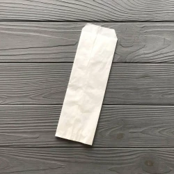 Пакет саше білий 230Х65Х0 45гр/м2 (жиростійкий) 175Ф (2000ШТ)