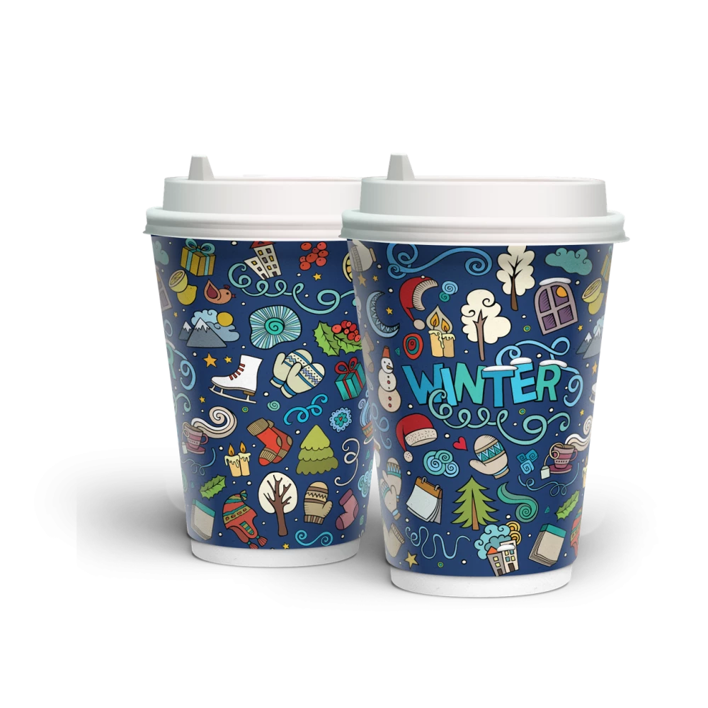 Double wall склянку WINTER 110 мл (двошаровий)