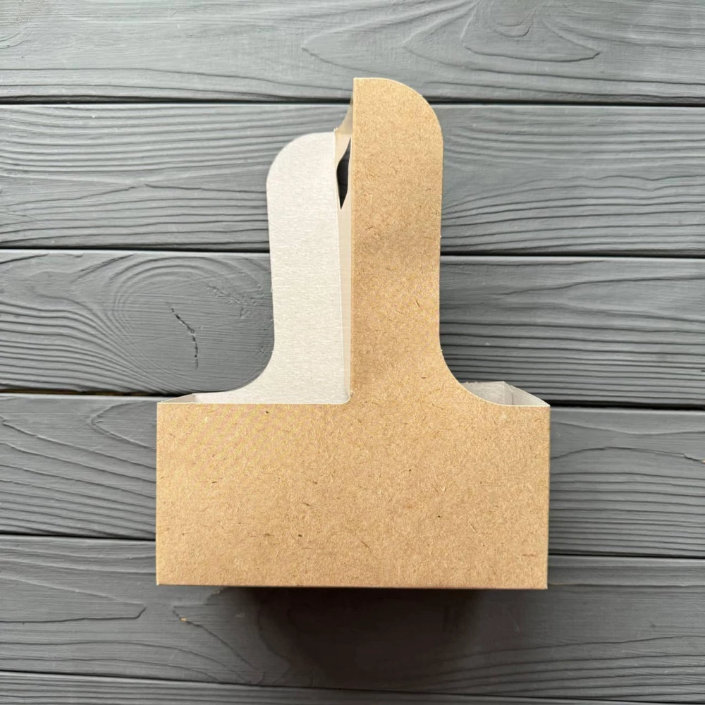 Тримач з картону для 2-х стаканів (20шт/уп|200шт/ящ) UMT2