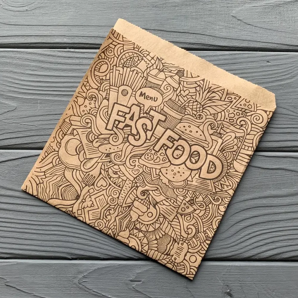 Упаковка для бургеров 66Ф (140х140 мм)