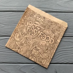 Упаковка для бургеров 66Ф (140х140 мм)