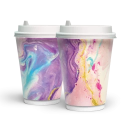 Double wall стакан Арт 400 мл (двошаровий) 25шт/уп 90мм FC