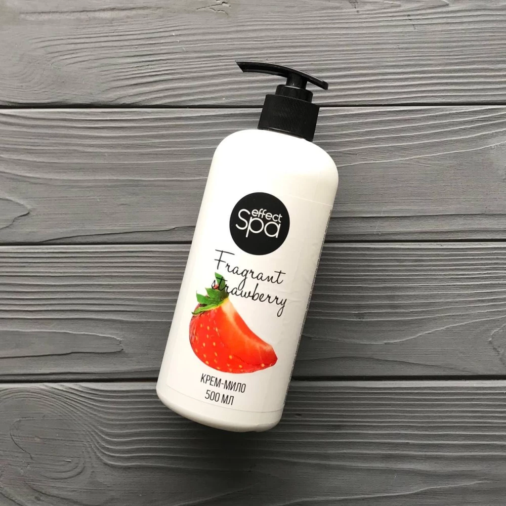 Крем-мило “Effect Spa“ Полуниця 0,5 л