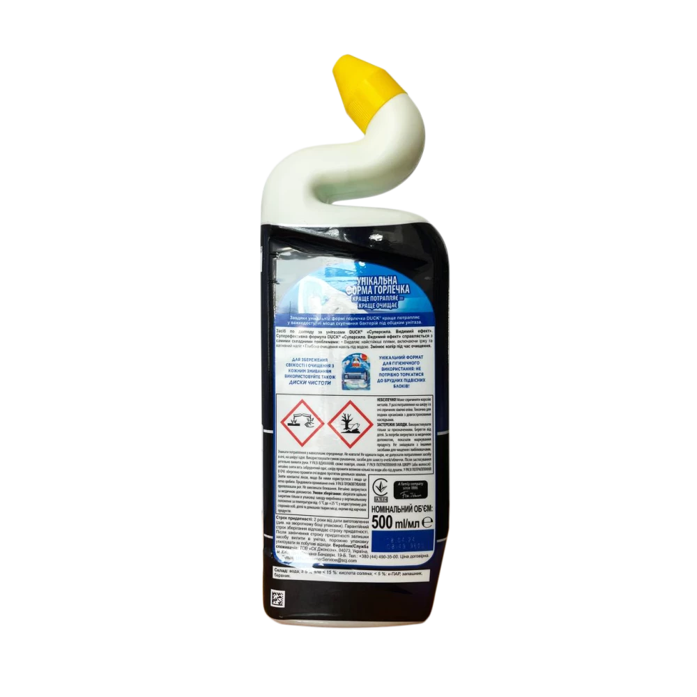 Рідина для чищення унітазів DUCK “ Суперсила“ 500мл