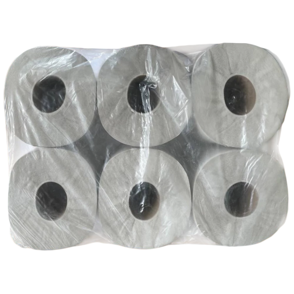 Туалетний папір Джамбо ЕКО Сірий 120м 12шт/уп