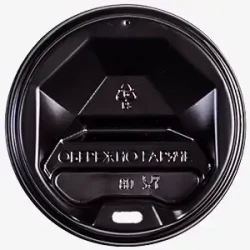 Крышка для стакана 75 мм черная