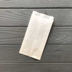 Пакет саше 210х100х40 білий 178ф