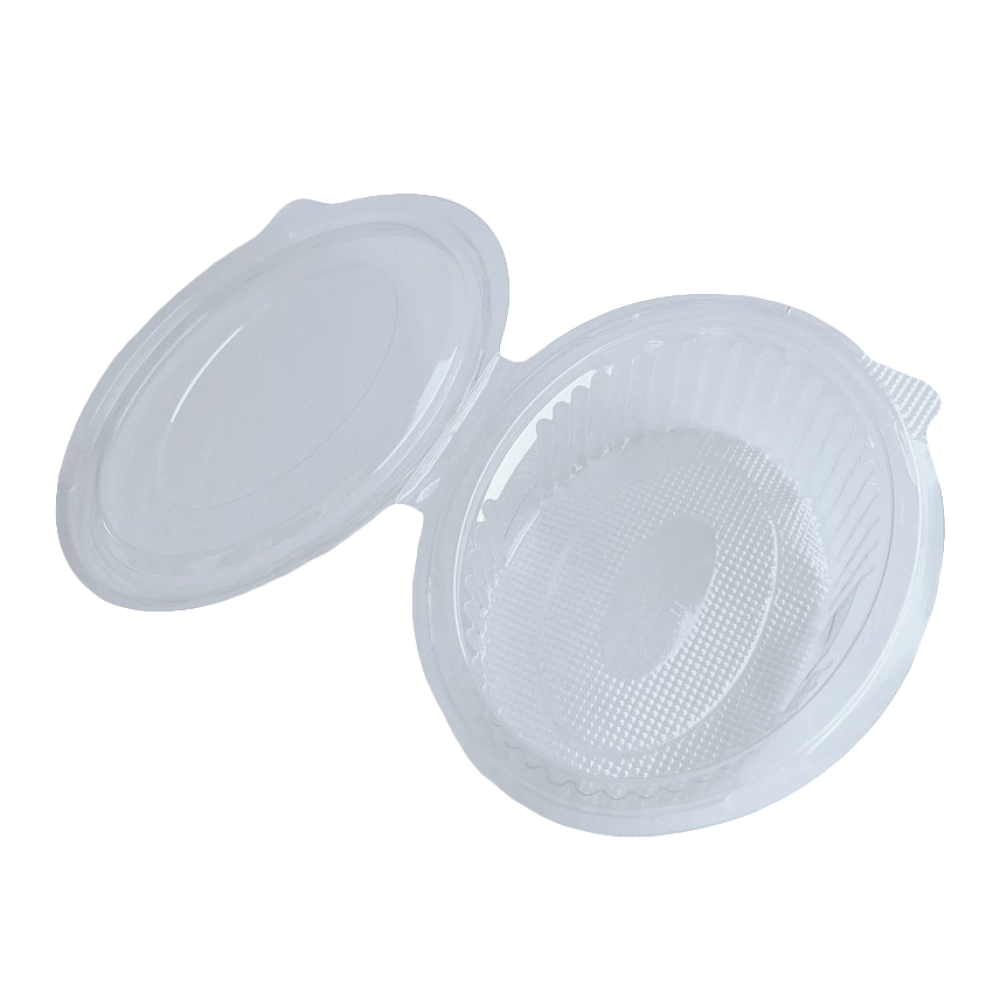 Соусник OVAL 100 мл PET з кришкою (100шт/уп|1000шт/ящ) OVAL100