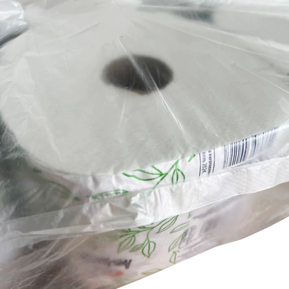 Туалетная бумага целлюлозная белая 2-х. слой. Альбатрос 180 отрывов