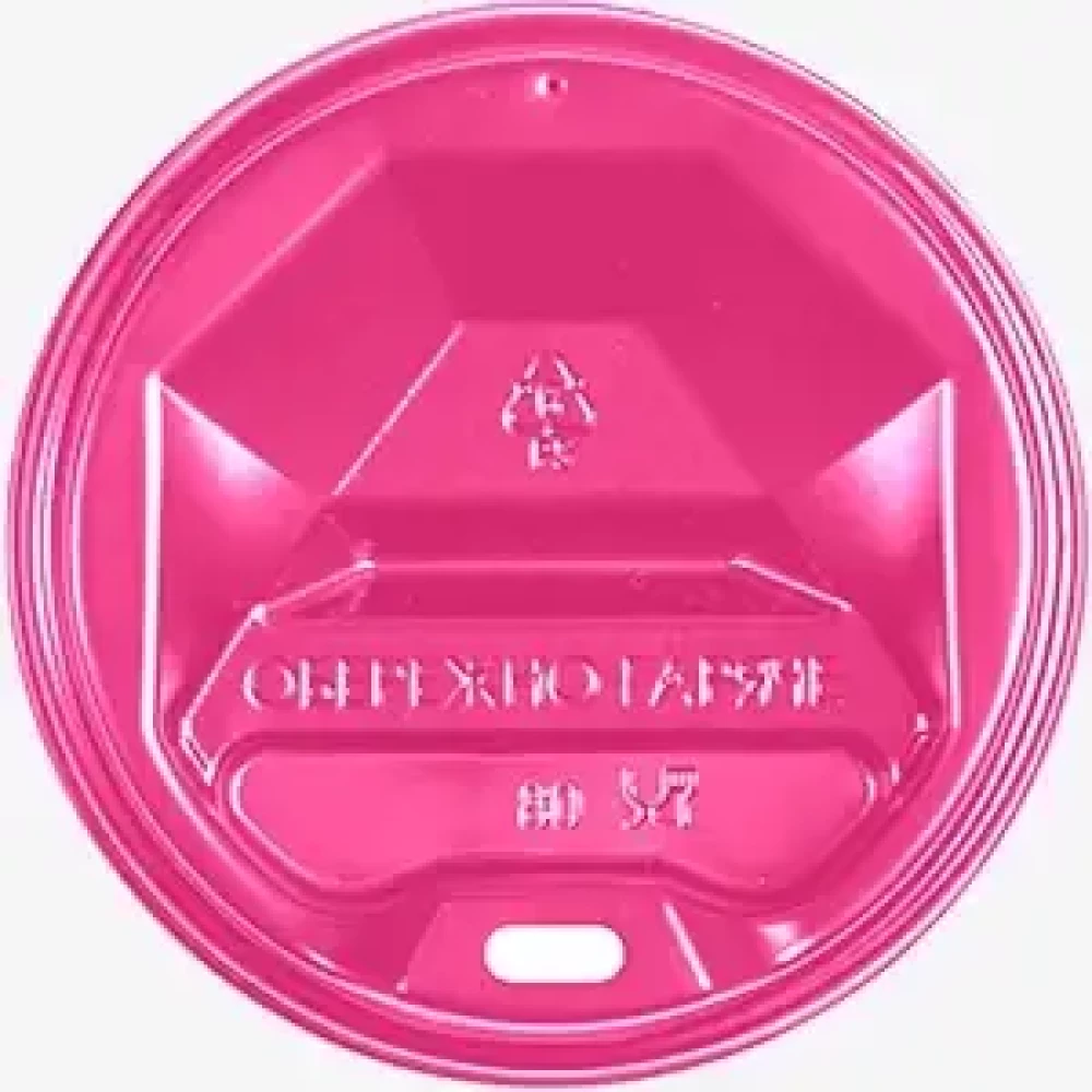 Кришка для стакана 80 мм Рожева