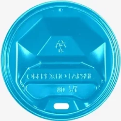 Кришка для стакана 80 мм бірюзова