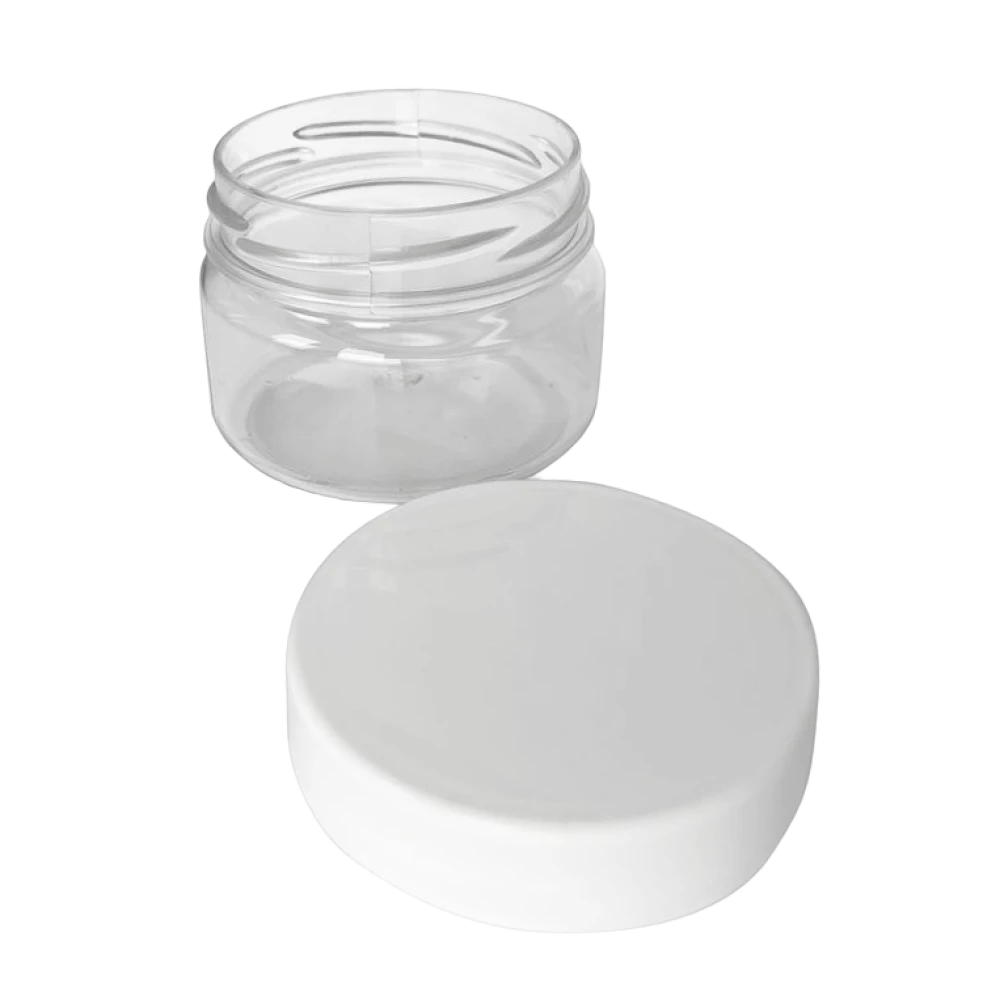 Банка ПЕТ 100 мл 63мм з кришкою (циліндр) 200шт