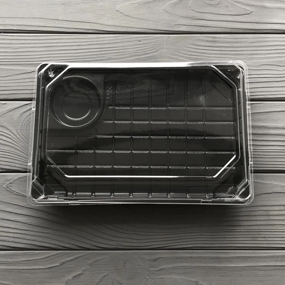 Суши-бокс 2 рола + місце під соусник 332C50+32PK (600шт/ящ)