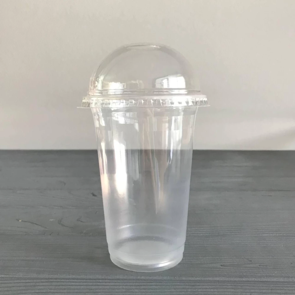 Стакан коктейльний з кришкою 420мл (50шт|уп/20уп|ящ)