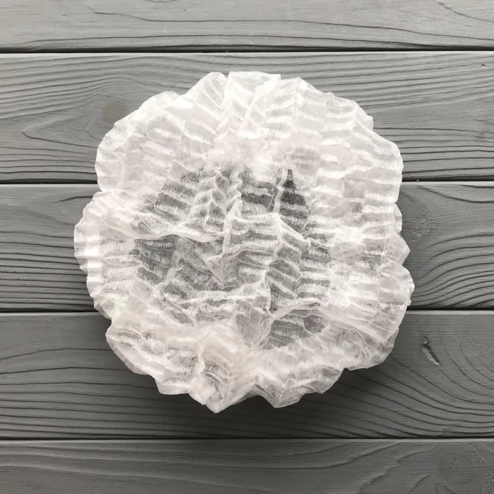 Шапочка спанбонд біла (100шт/уп)