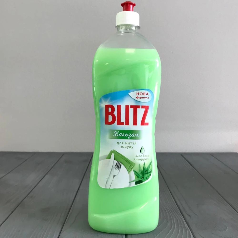 Бальзам для міттю посуд Blitz Ало 1л Петляшка