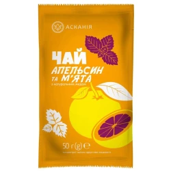 Чай-сашет “Апельсин та м“ята“ 50гр (24шт/ящ)