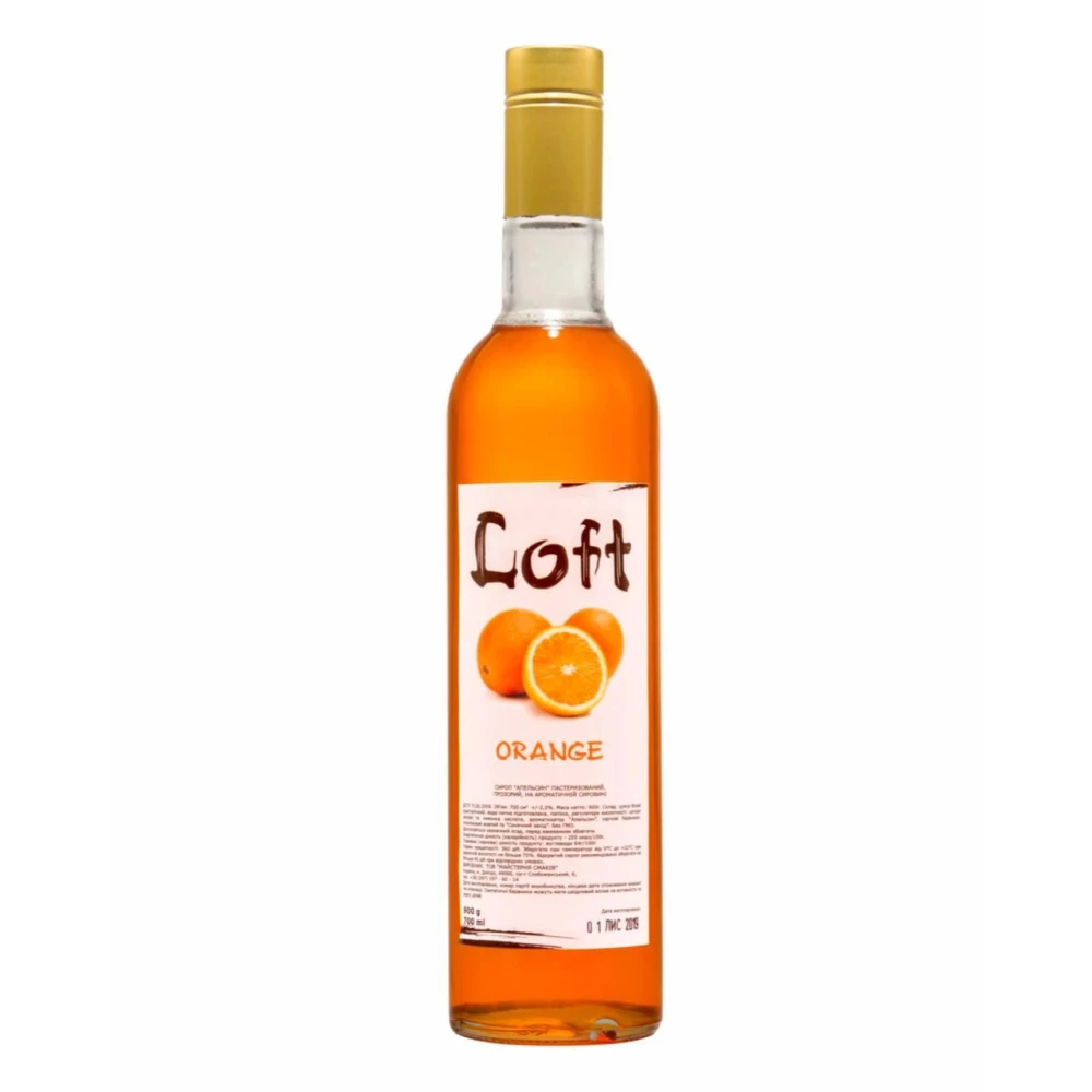 Сироп Апельсин 0,7 л Loft