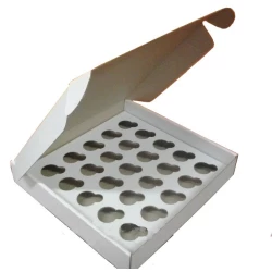 Коробка для кексів 260х255х45 25 мм шт 30 мм.