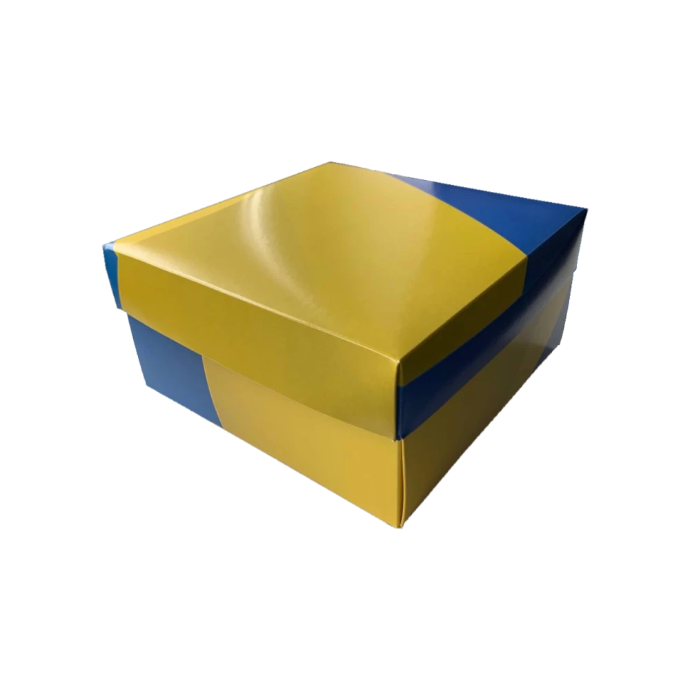 Коробка для подарков флаг 195х195х97мм