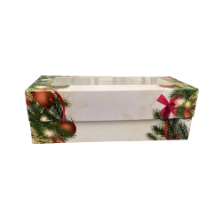 Коробка подарункова 330х150х110 мм Новий рік 2023