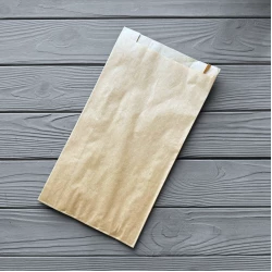 Пакет саше крафтовый 340х180х50 мм. 70гр/м2 188Ф (максимальная жиростойкость)