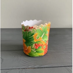 Форма для пасхи белая “Петриковка“ Ø70 мм, высота 85 мм ФП34