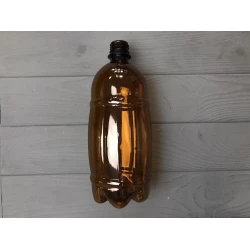 Бутылка ПЭТ бочонок 0.5 л. 28мм (коричневый) (200 шт)