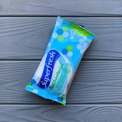 Superfresh Серветка волога Antibacterial 15 шт. (120шт/ящ)