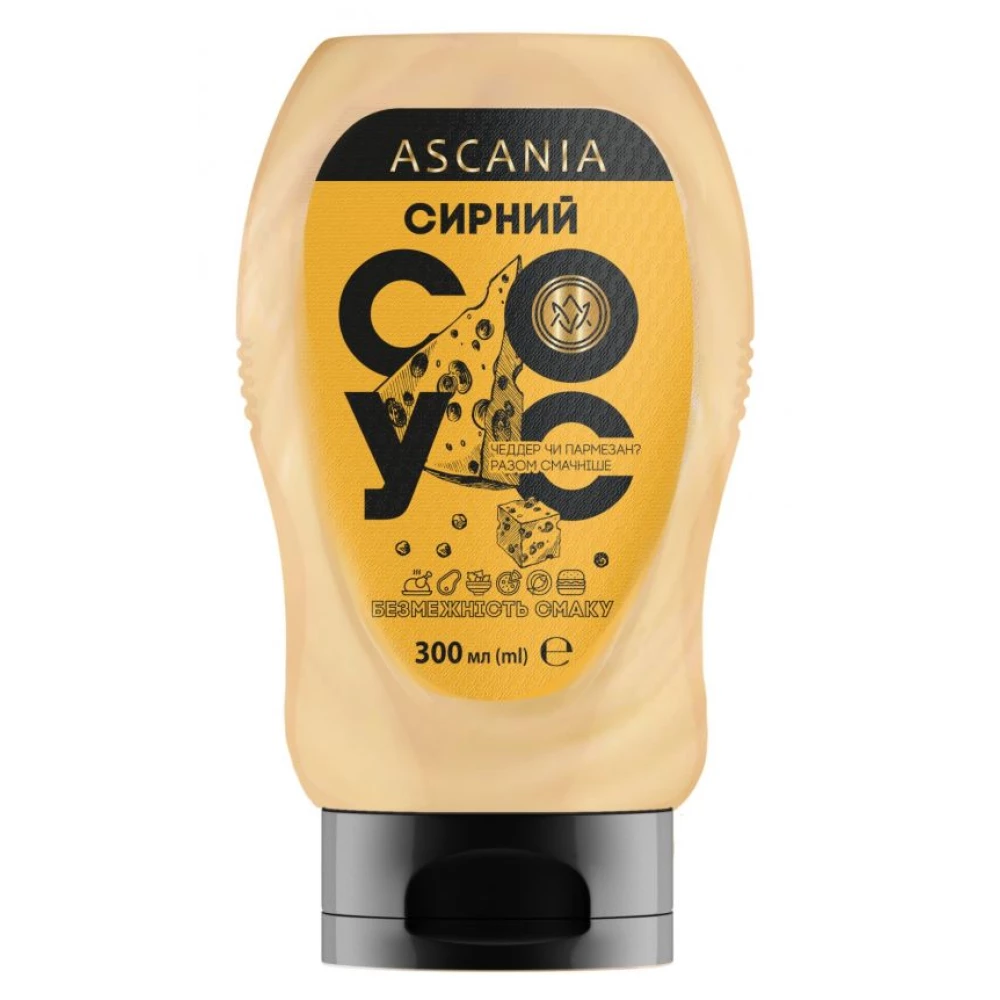 Соус-бутылка сырный 300 мл (300гр) (10шт/ящ)