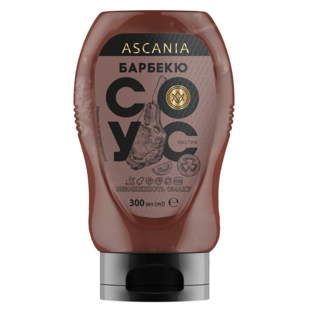 Соус-бутылка Барбеккю 300 мл (345гр) (10шт/ящ)