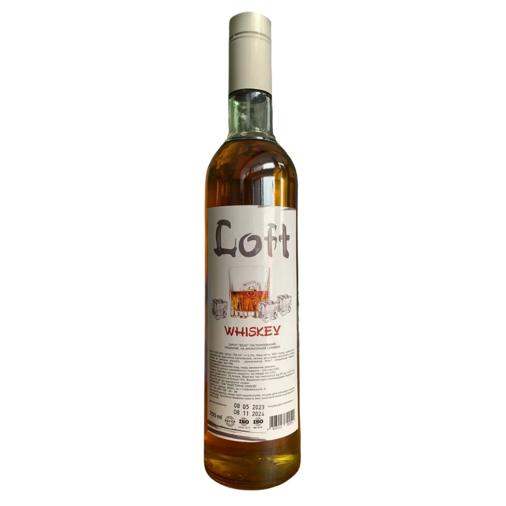 Сироп Виски Шоколад 0,7л Loft