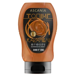 Топінг-пляшка Карамель 300мл (390гр) 10шт/ящ