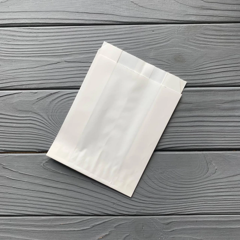 Пакет саше білий 170х120х50 (висока жиростійкість) 207Ф