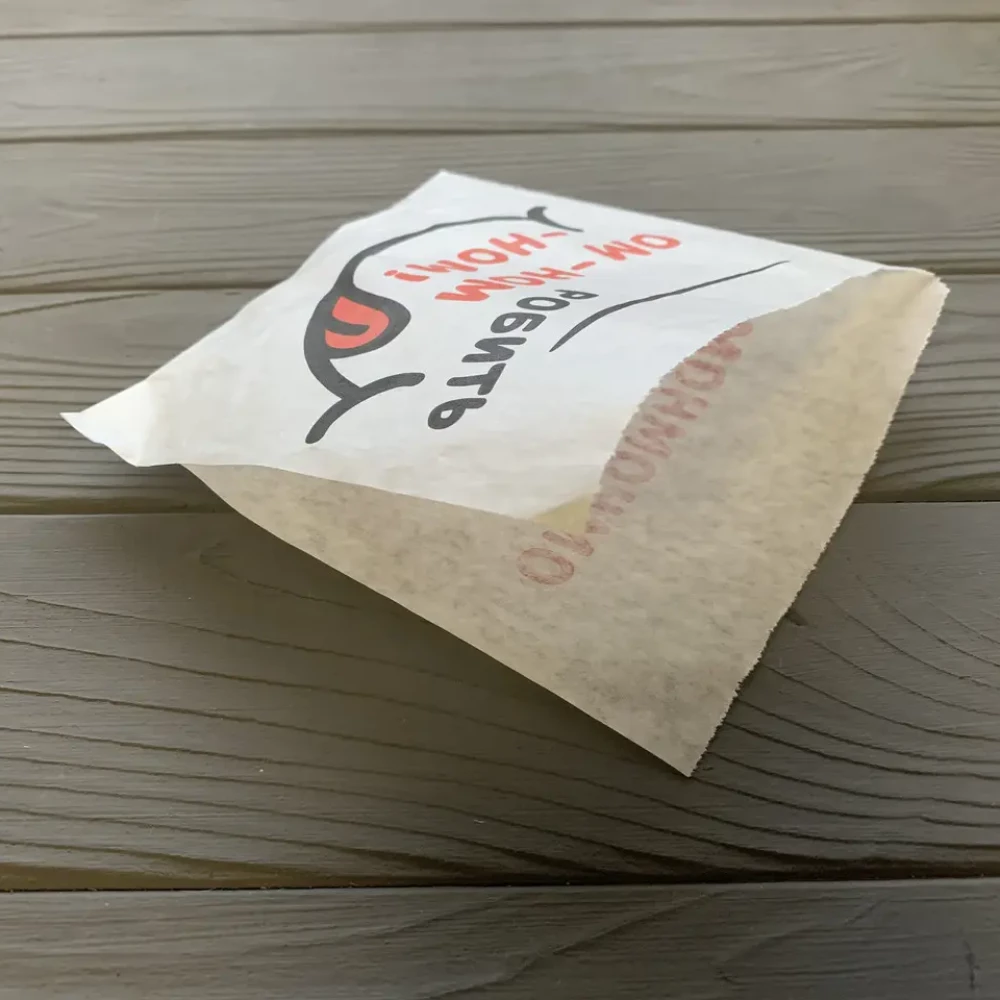 Упаковка бумажная для Бургера 67Ф (140х140 мм)