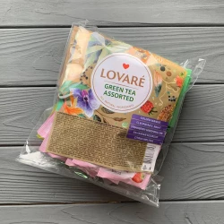 Чай Lovare Зелений чай асорті 50*1,5г