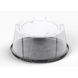 Контейнер пластиковий чорний ПЕТ (110шт/ящ) IT-220